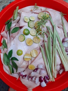 Tóp mỡ mắm lá chanh 1/2kg