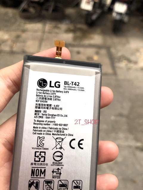 PIN LG V50 THINQ/ LG V50S/ LG G8X CHÍNH HÃNG, MÃ PIN BL-T42, DUNG LƯỢNG 4000MAH