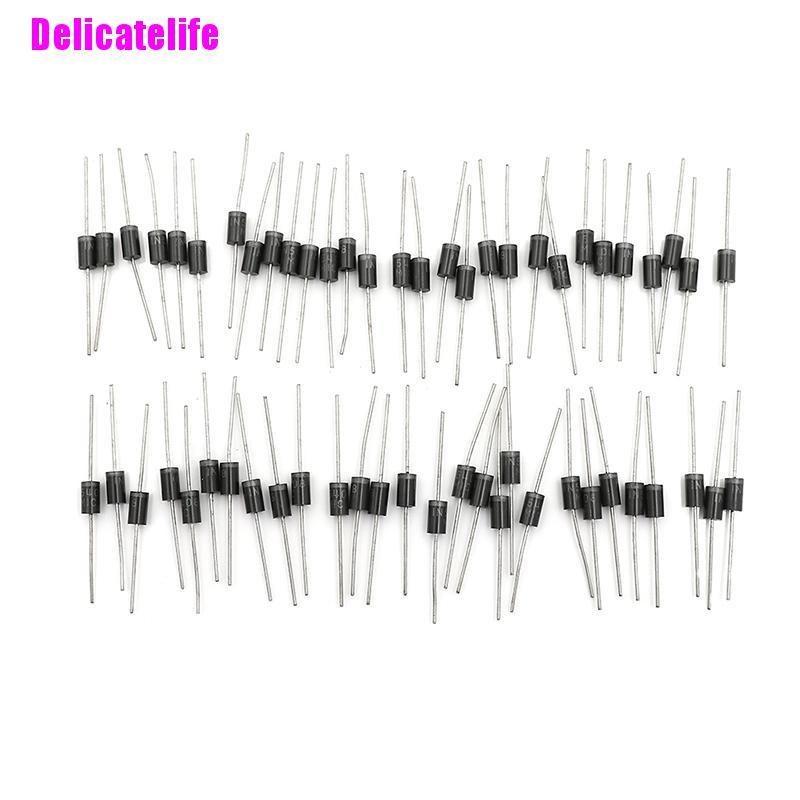 [Delicatelife] 50 Pcs 1N5408 IN5408 3A 1000V Rectifier Diode Bridge rectifier diode