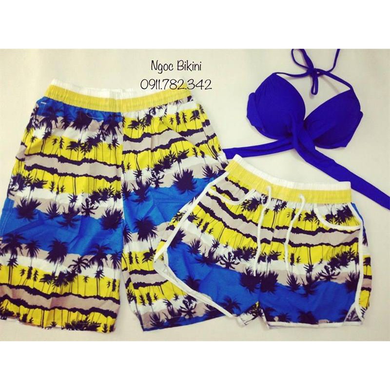 Bikini đôi Đồ bơi đôi đi biển các mẫu hoa lá cành cực đẹp #1 | BigBuy360 - bigbuy360.vn