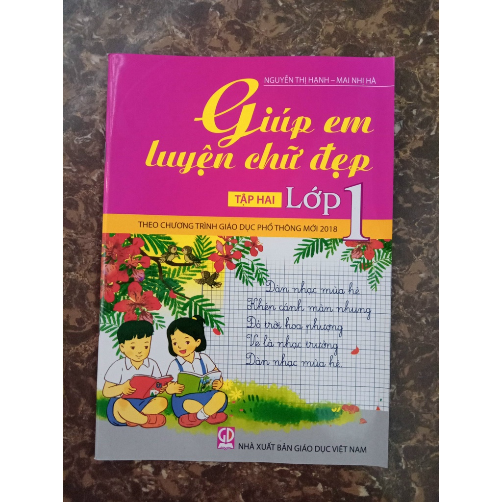 Sách - Giúp em luyện viết chữ đẹp lớp 1 tập 2 - Theo chương trình giáo dục phổ thông 2018