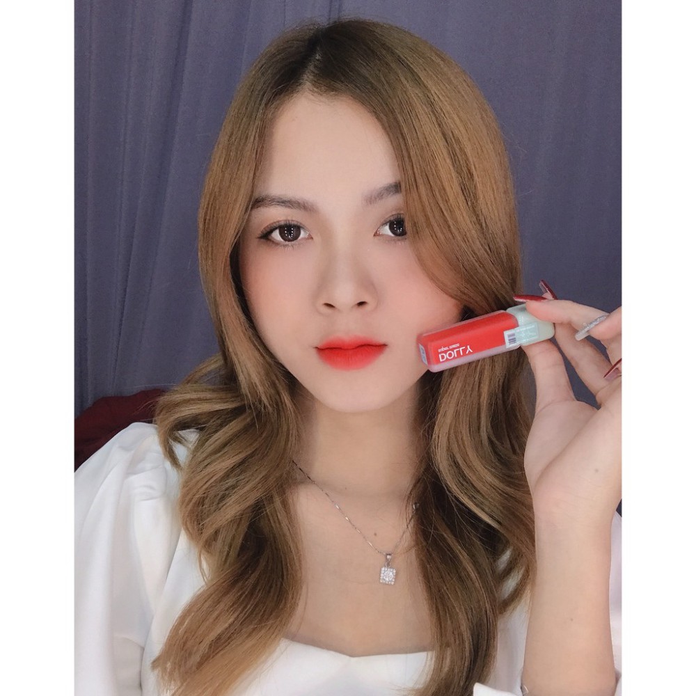 Son Kem Lì Dolly Super Matte Không Chì Màu Cam Đỏ  02 [Tách Sét] | BigBuy360 - bigbuy360.vn