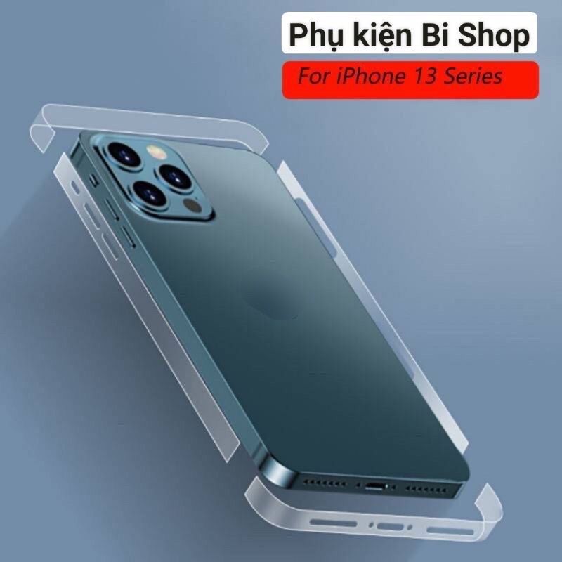 💥14 Pro Max| 14 Plus |13 Pro | 12 Pro max |12 Miếng dán PPF tự phục hồi cao cấp viền bảo vệ cho Iphone trong suốt nilong