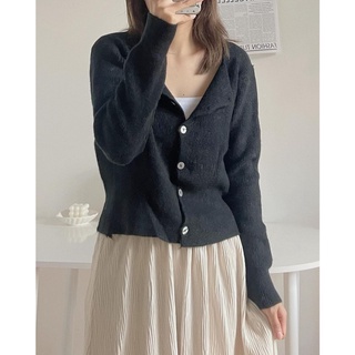 Áo len Cardigan dáng croptop