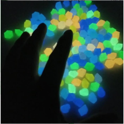 Set 40 Viên Đá Dạ Quang 11X14Mm Trang Trí Đa Năng