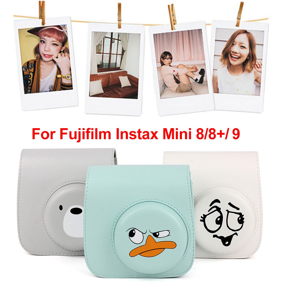 Túi da PU đựng máy ảnh Fujifilm Instax Mini 8 / 8 + / 9