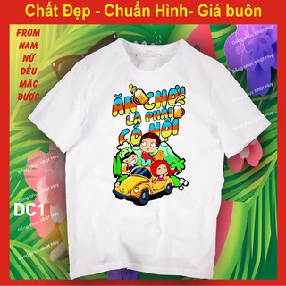 (đủ size - mịn.xịn.thơm - bao đổi trả) áo nhóm du lịch DC1, đưa nhau đi chốn, cuộc đời là những chuyến đi, xách ba lô