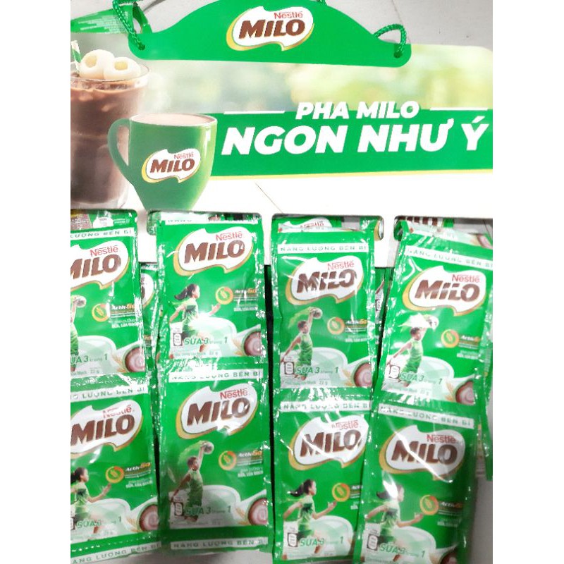 [ Giá dùng thử ] 1 gói bột Milo 22g