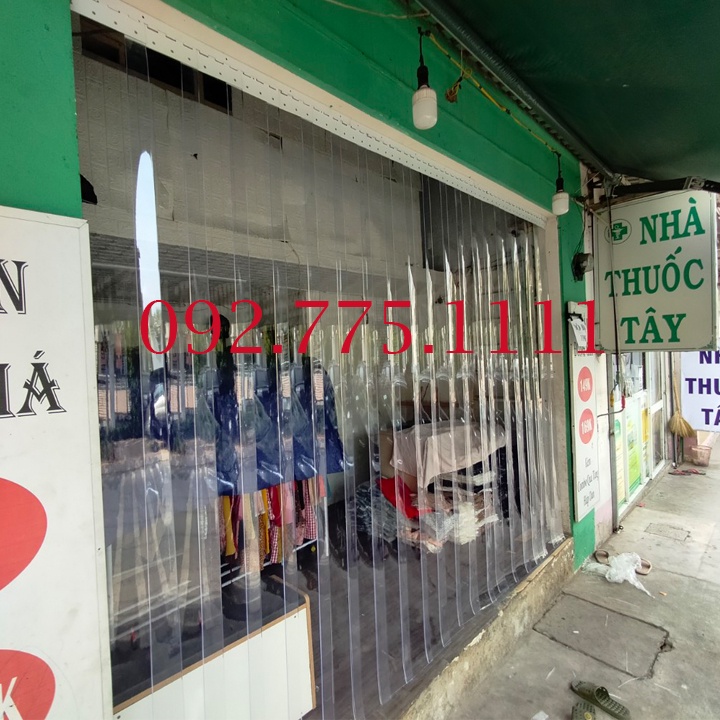Rèm nhựa (Cao 2.6m) ngăn lạnh điều hòa cho các kích thước rộng.