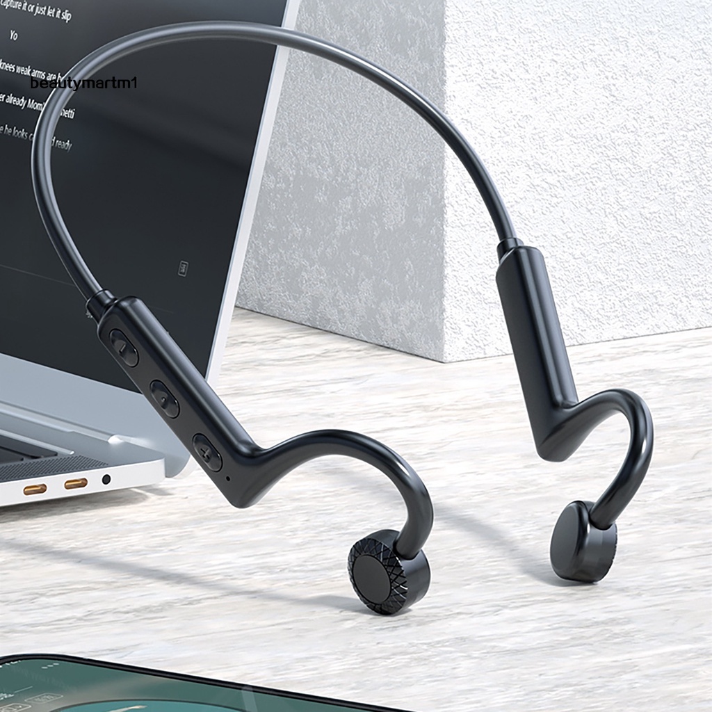 Tai Nghe Bluetooth Beautymartm1 Móc Vành Tai Chống Thấm Nước IPX5 Dùng Khi Chạy Bộ