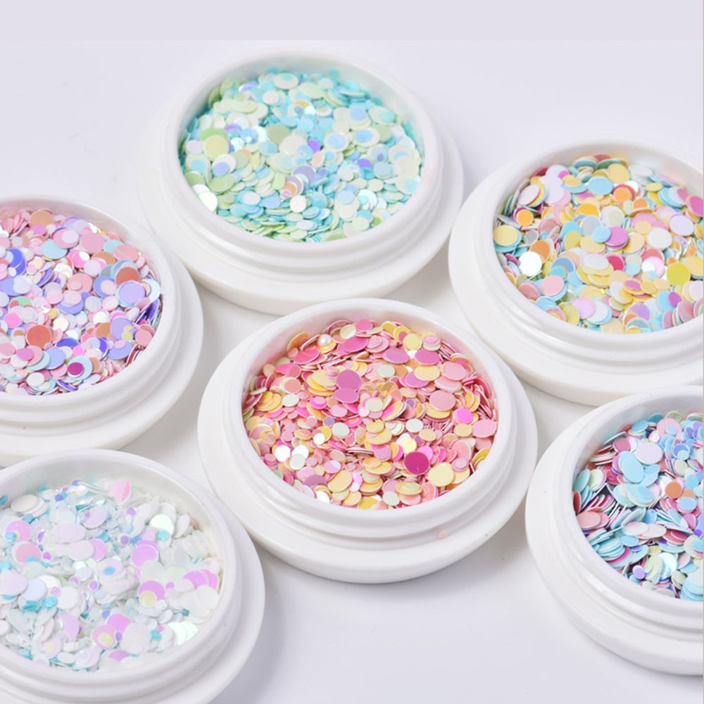 [Hàng mới về] Hộp phụ kiện trang trí móng tay lấp lánh độc đáo