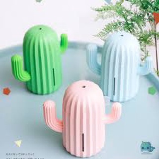 Máy Phun Sương Tạo Ẩm 340ml Hình Cây Xương Rồng Xinh Xắn, Tiện Ích