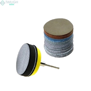 Sanding discs 30pcs 2 inch foam backing buffering pad m6x1.0 thread waterproof 60 240 600 1000 5000 10000 grit