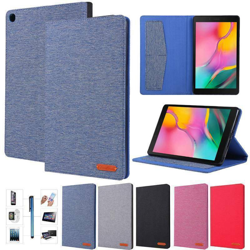 Ốp Máy Tính Bảng Bằng Da Có Ngăn Đựng Thẻ Cho Samsung Galaxy Tab S5e 10.5 2019 SM-T720 T725 Jin3C