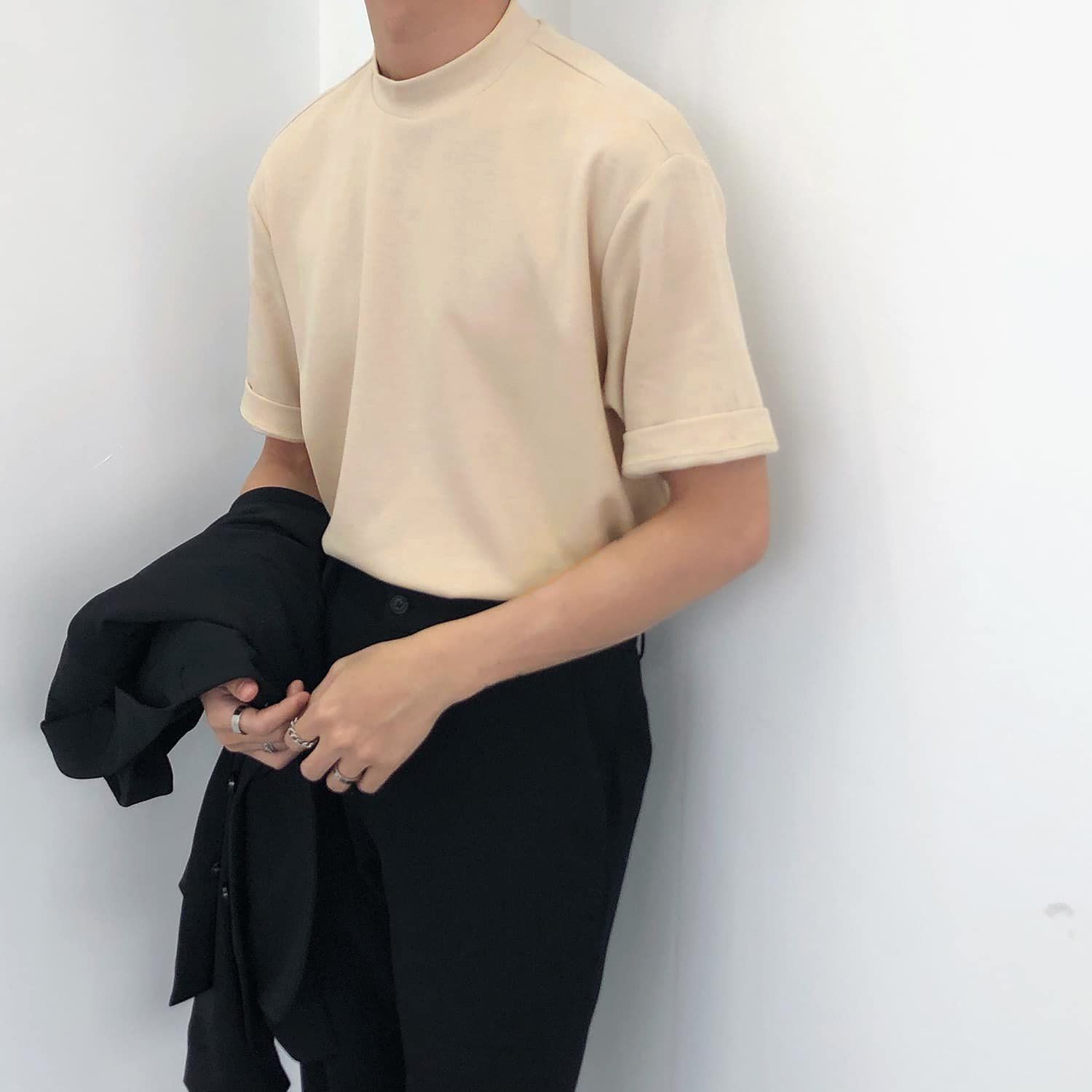 Áo phông basic, JACKLANE, Áo cộc tay Unisex Jack Lane | BigBuy360 - bigbuy360.vn