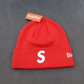 (Ảnh thật) Mũ len Sup. New Era S Logo Beanie