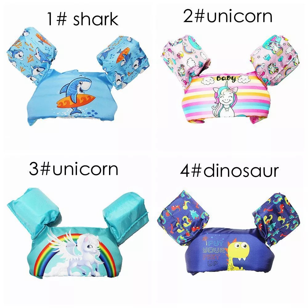 Áo phao bơi hình ngựa Unicorn cho bé trai