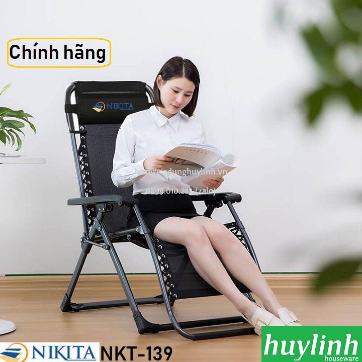 Ghế xếp gấp thư giãn Nikita NKT-139 (Nikita NKT139)