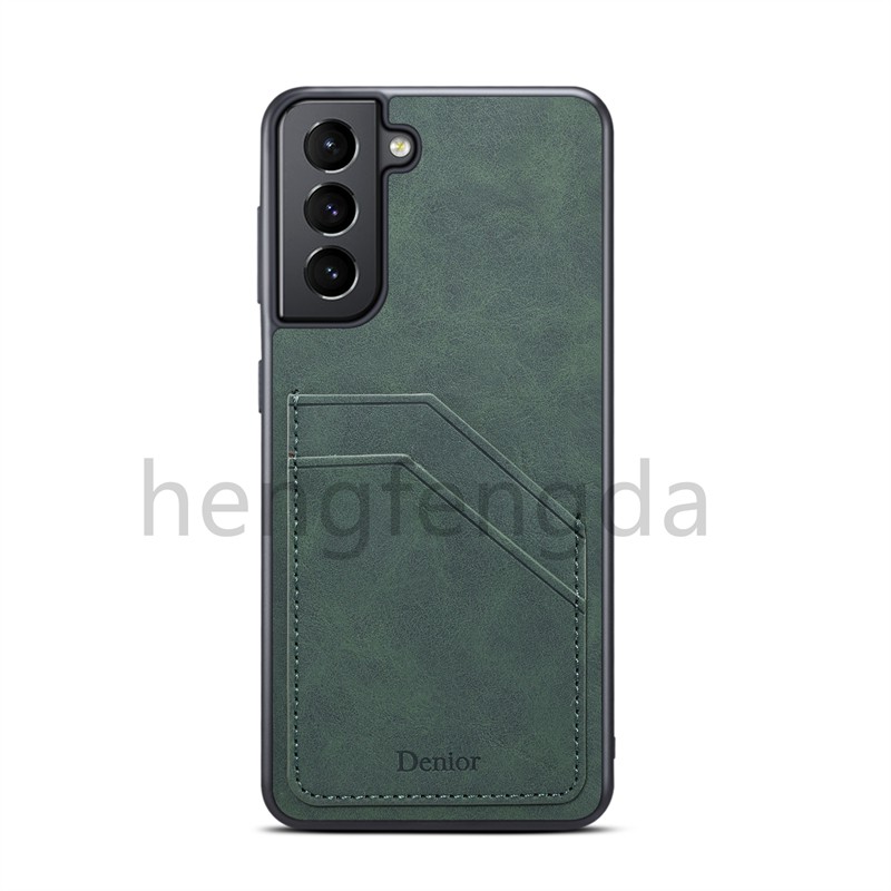Ốp điện thoại da PU chống sốc có ngăn đựng thẻ dành cho Samsung NOTE20 Ultra S21 PLUS S30