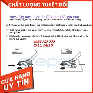 MÁY QUÉT RÁC ĐẨY TAY CLEPRO CW103