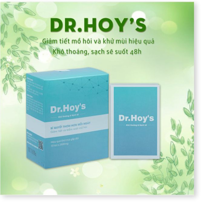 DR.HOY'S CÁCH TRỊ HÔI NÁCH - HÔI CHÂN - KHỬ MÙI CƠ THỂ BẰNG Y HỌC CỔ TRUYỀN