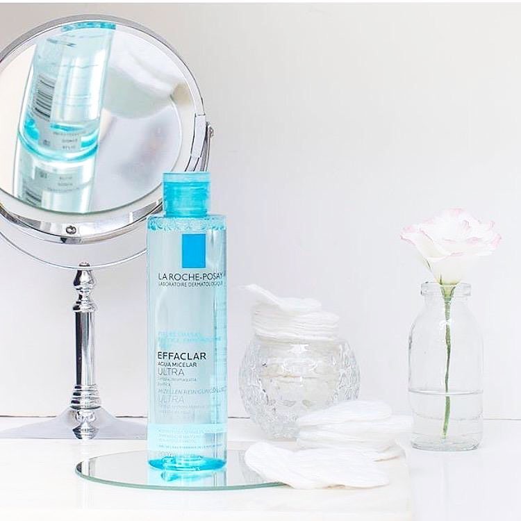 Nước Tẩy Trang Cho Da Nhạy Cảm và Da Dầu Mụn  La Roche-Posay Micellar Water Ultra Sensitive Skin 50ml