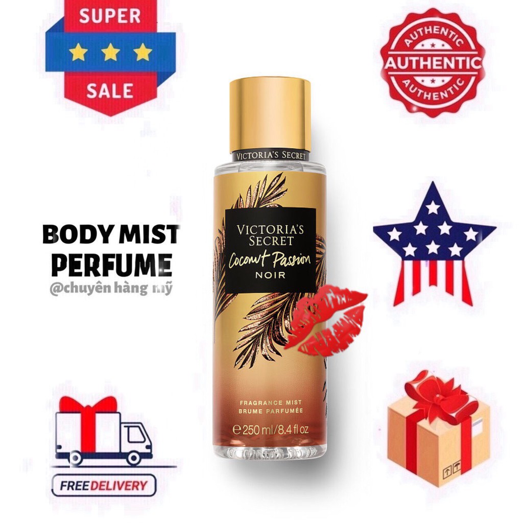 𝗕𝗢𝗗𝗬𝗠𝗜𝗦𝗧𝗣𝗘𝗥𝗙𝗨𝗠𝗘⚜️Xịt Thơm Body Victoria’s Secret Noir New 2019 V2 250ml | BigBuy360 - bigbuy360.vn
