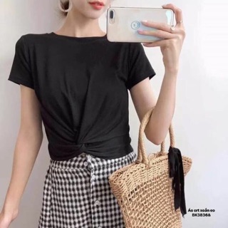 Áo crt xoắn bụng (HS)
