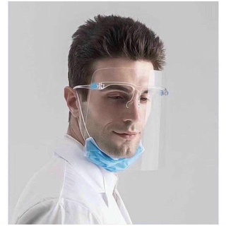 Kính chống giọt bắn viền đen – kính chống dịch – mặt nạ phòng độc