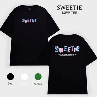 Áo thun SWEETIE LOVE Tee - Black - Unisex