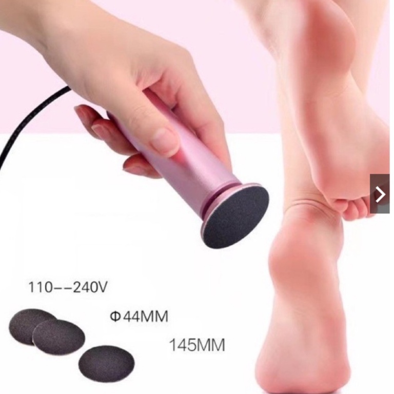 Máy Chà Gót Chân, Tẩy Tế Bào Chết Cho Tiệm Nail, Cá Nhân Tại Nhà-Tặng Kèm 60 Miến