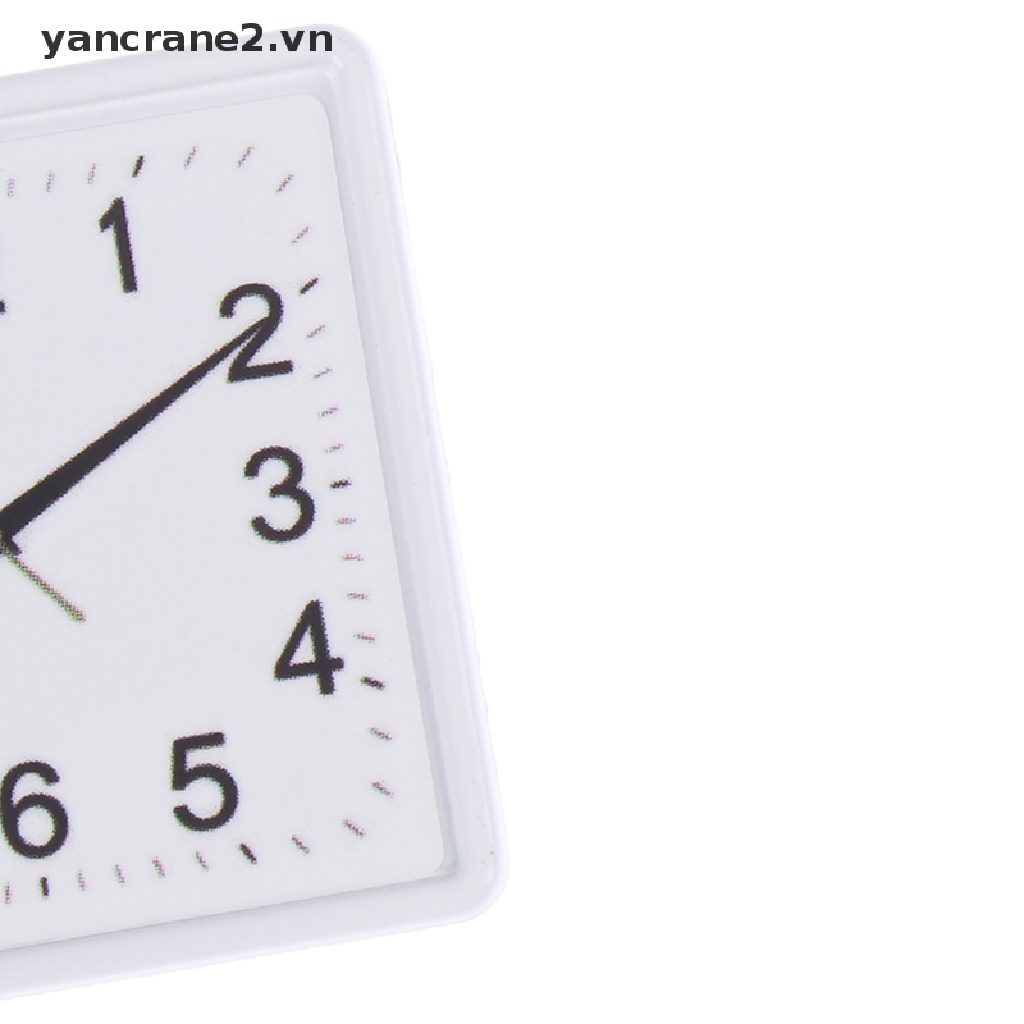 Đồng Hồ Treo Tường Bằng Nhựa Tỉ Lệ 1: 12 Trang Trí Nhà Búp Bê