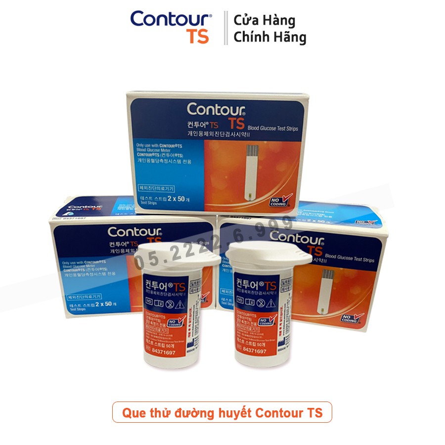 Que thử đường huyết Bayer Contour TS