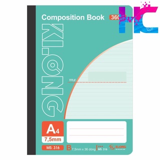 Sổ May A4 KLONG 260/320 trang