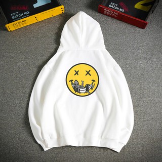 áo hoodie nữ không nón Đen Trắng big size từ 40-85 kg