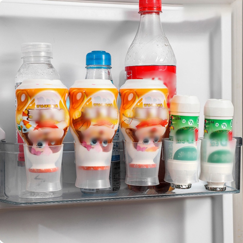 Set 2 Giá Đỡ Đựng Nước Chấm / Giấm Giấm Giấm Gắn Tủ Lạnh Tiện Lợi Dành Cho Nhà Bếp