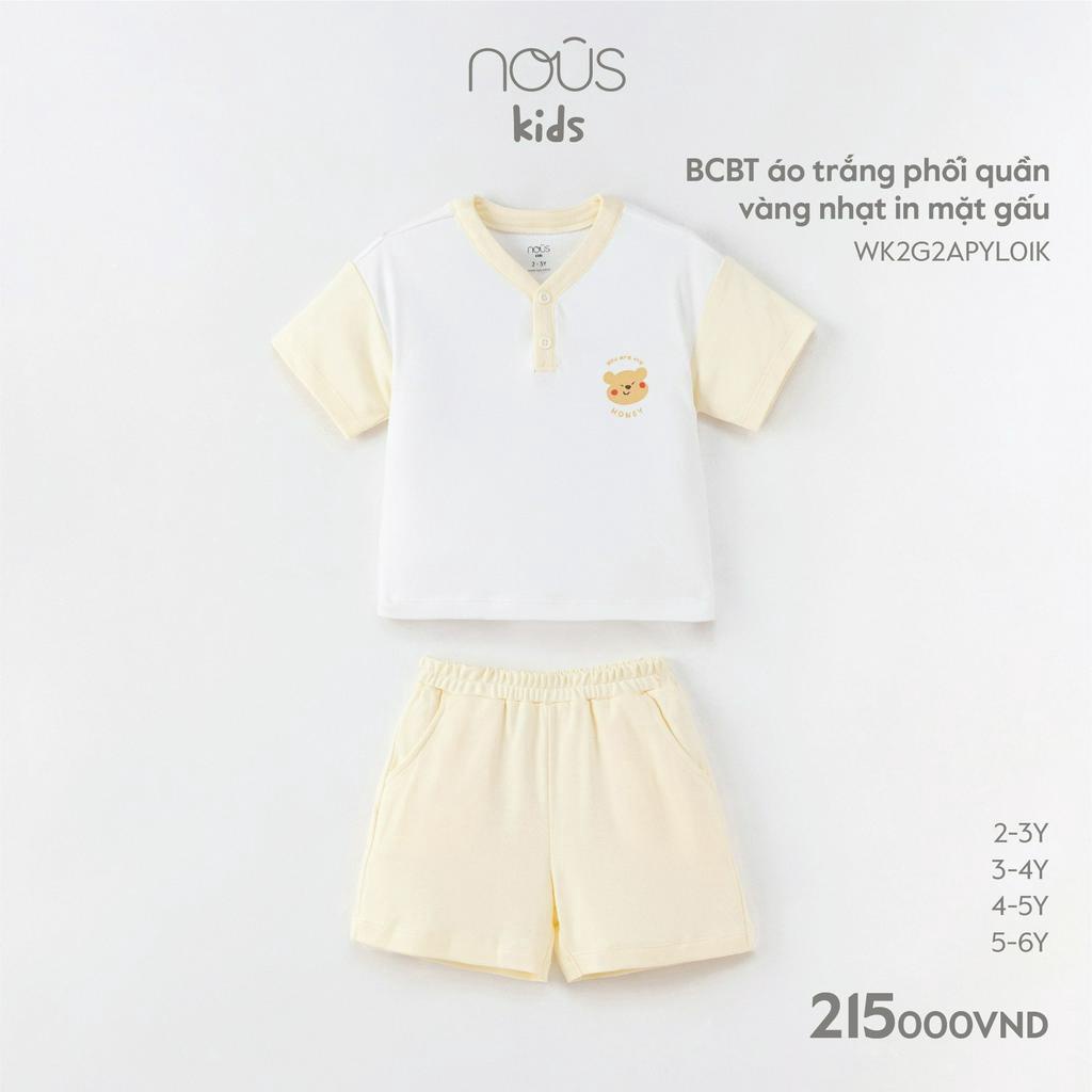 Bộ quần áo cộc Nous Kids
