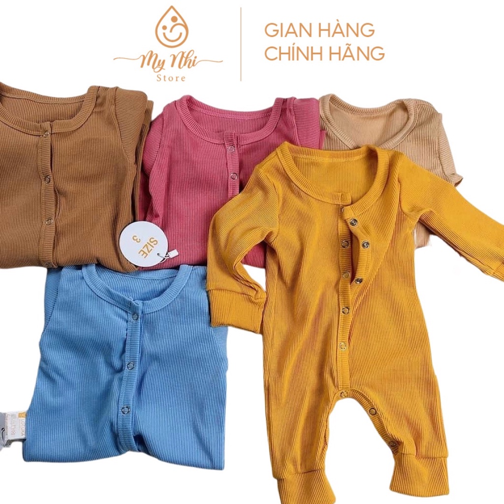 [ Hot ] Set body len tăm mềm mịn co giãn thoải mái cho bé sơ sinh