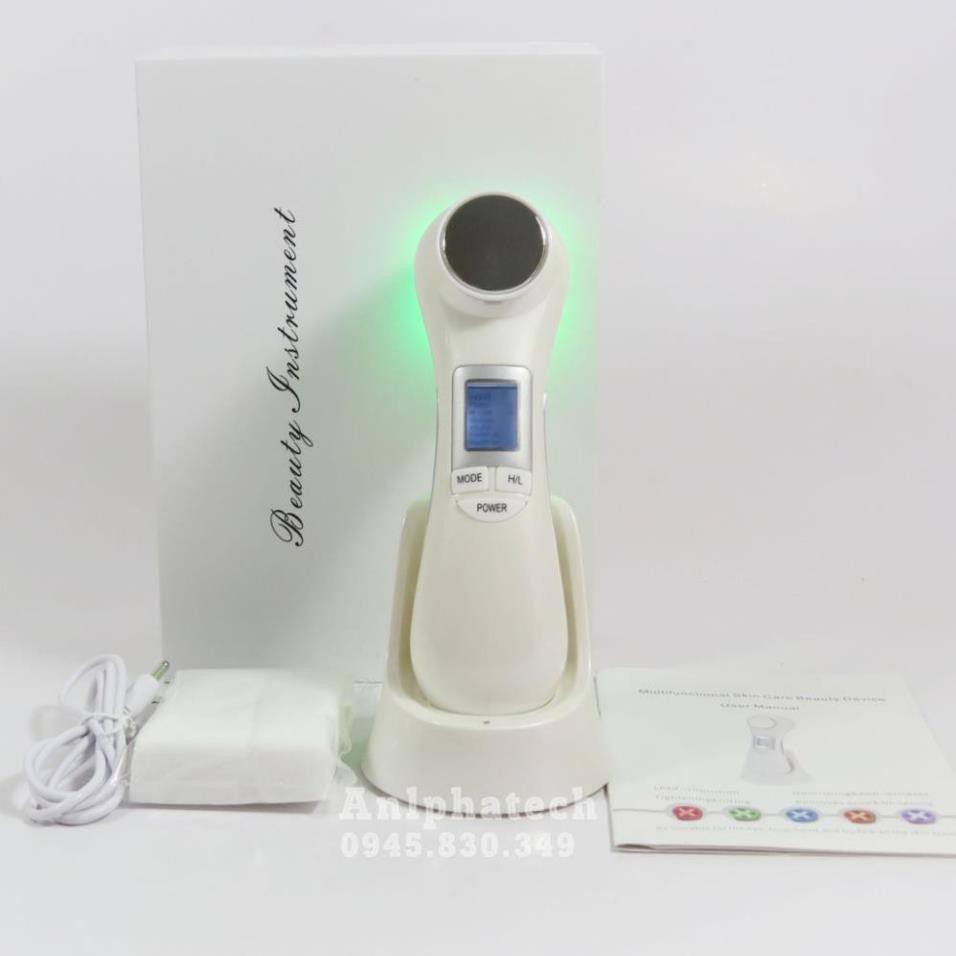 Máy Chăm Sóc Da, Nâng Cơ, Đẩy Tinh Chất Photon 2 Đầu Đa Chức Năng  [HÀNG CHÍNH HÃNG] | BigBuy360 - bigbuy360.vn