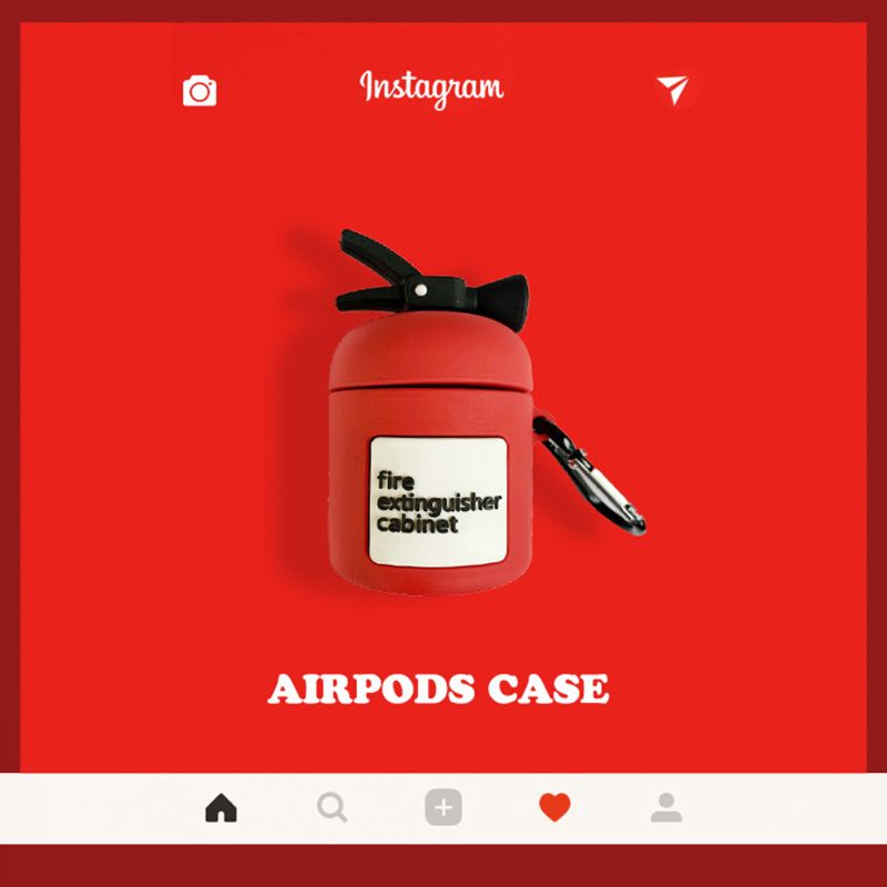 Vỏ Bảo Vệ Hộp Sạc Tai Nghe Airpods 1 2 Bằng Silicon Họa Tiết Hoạt Hình