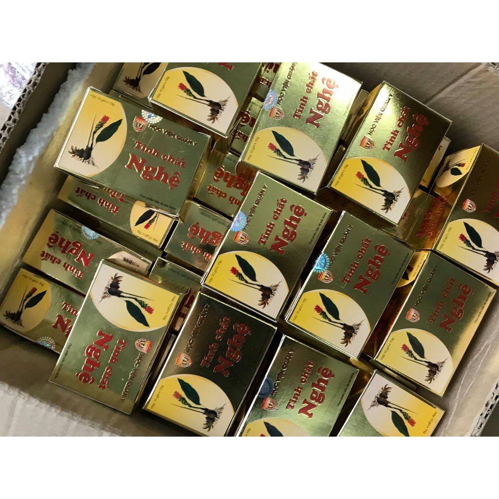 [ Chính Hãng ] Tinh Chất Nghệ Học Viện Quân Y - Hộp 10 gói | BigBuy360 - bigbuy360.vn