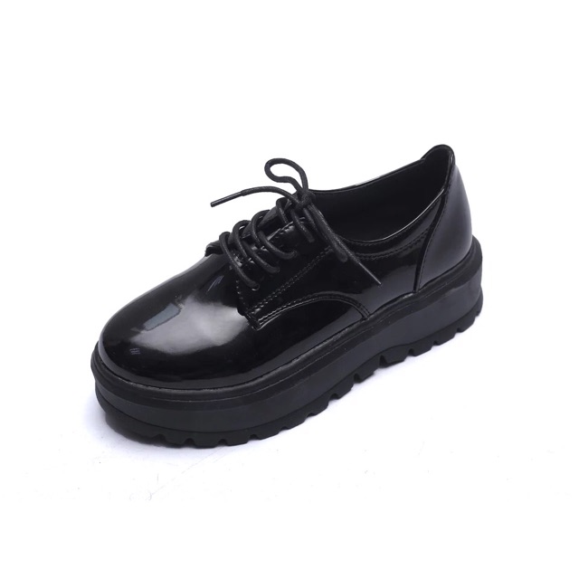 [ORDER 15 NGÀY] Giày oxford nữ da bóng đế cao 3cm | BigBuy360 - bigbuy360.vn