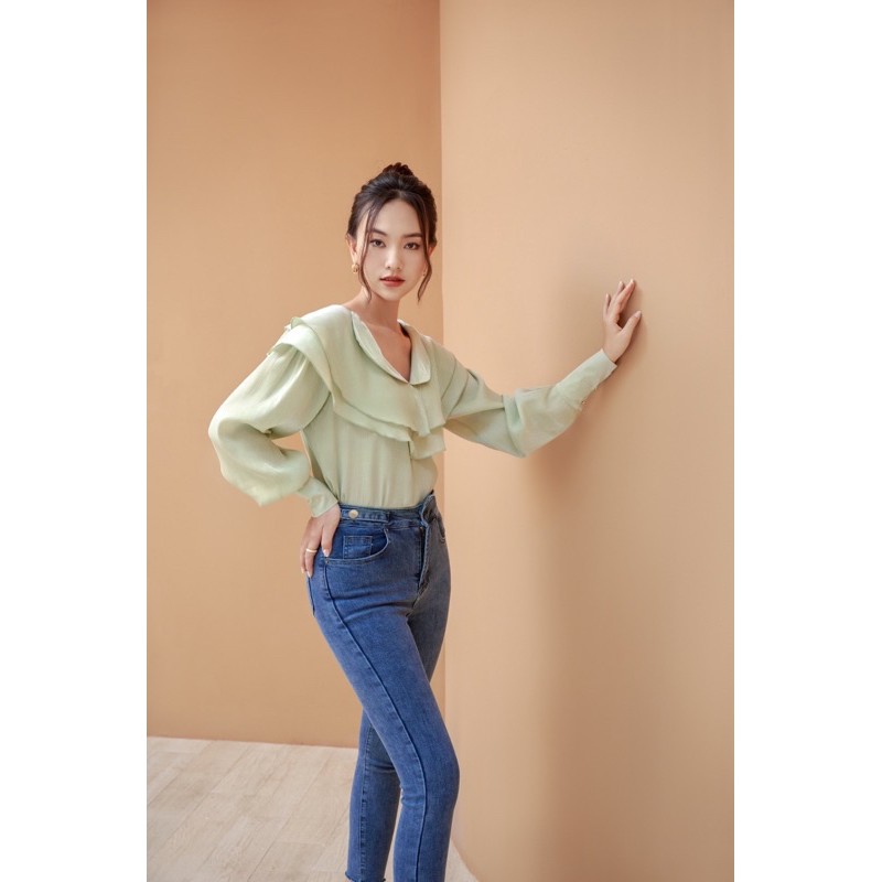 [Mã 2611THTRANG100K hoàn 10% xu đơn 99K] Áo thô dệt kim - Mia Blouse | BigBuy360 - bigbuy360.vn