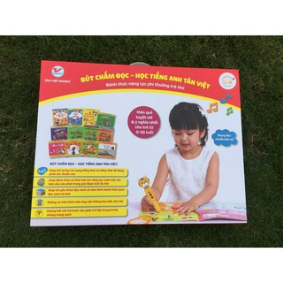 Sách Boxset Bút Chấm Đọc - Học Tiếng Anh Tân Việt