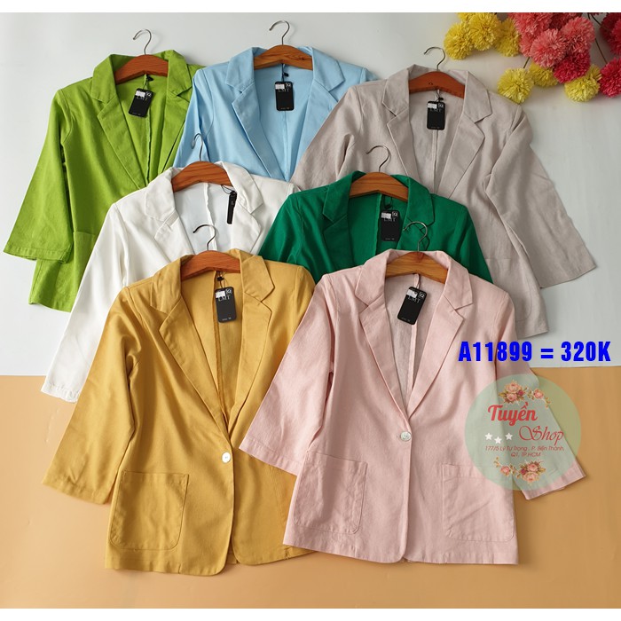 Khoác vest tay lỡ mới về, tone màu nhìn là mê, mặc là ghiền các chị nhé