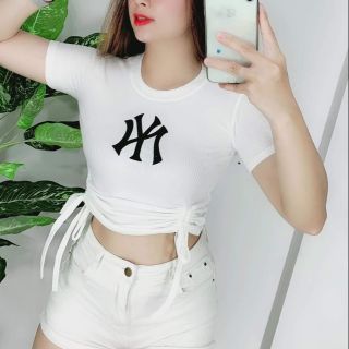 Áo kiểu dây rút 2 bên NY