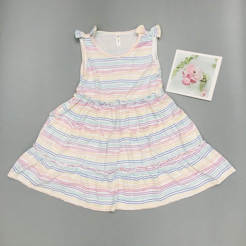 [Hàng Mới Về - Siêu Xinh] Váy Thun Bé Gái, Size 8-12, Hàng Made In Vn, Chất Cotton Xuất Dư Đẹp, Nhiều Màu Xin Yêu