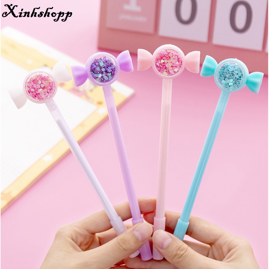 Bút Viên Kẹo Lấp Lánh (Hết Xanh)