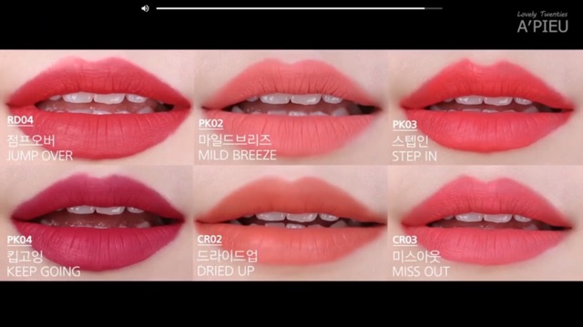 Apieu Color Lip Stain