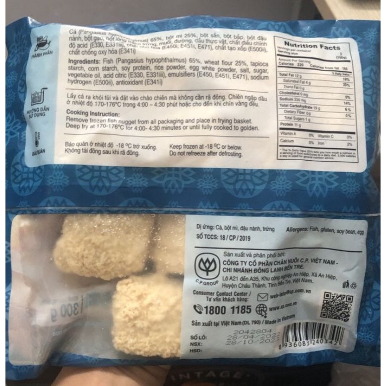 NUGGET CÁ CP chiên giòn siêu ngon